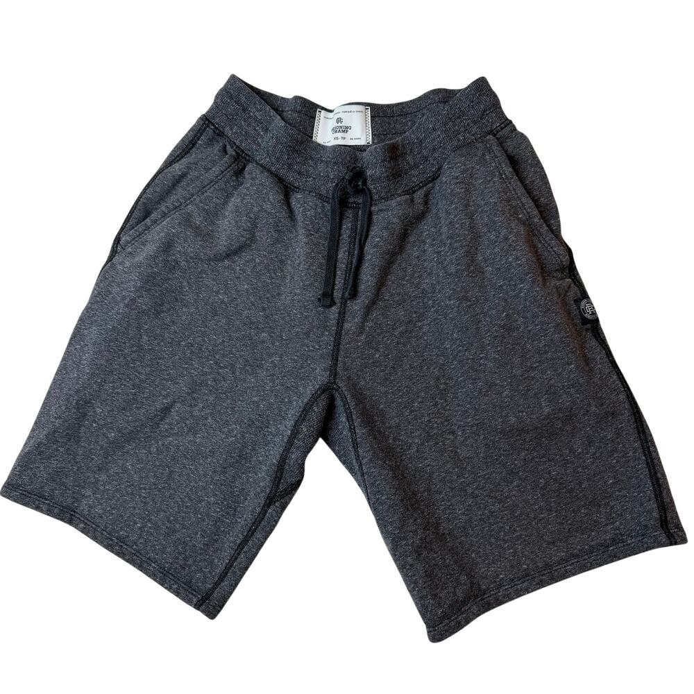 Reigning Champ Fleece Shorts XS Charcoal Gray